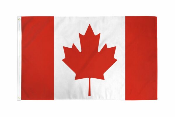 Custom Canada Polyknit Flag