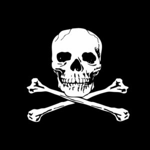 Jolly Roger Bow Pennant