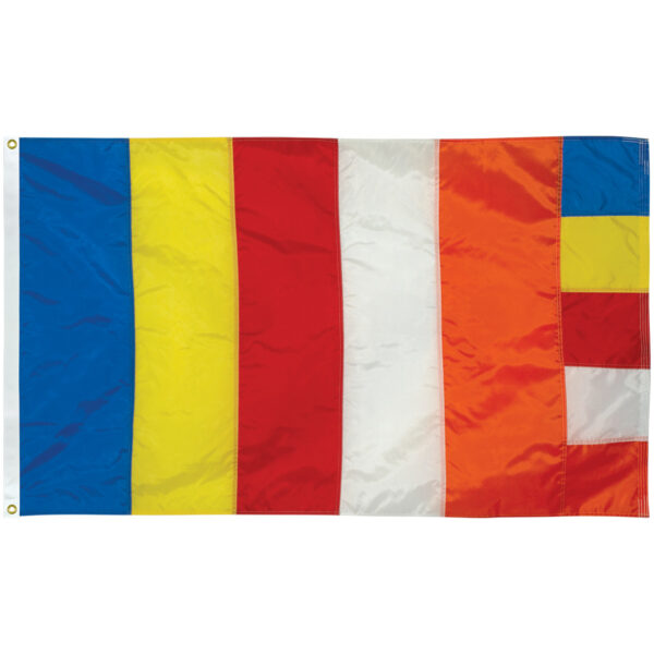 Buddhist Nylon Outdoor Flag – 3′ X 5′