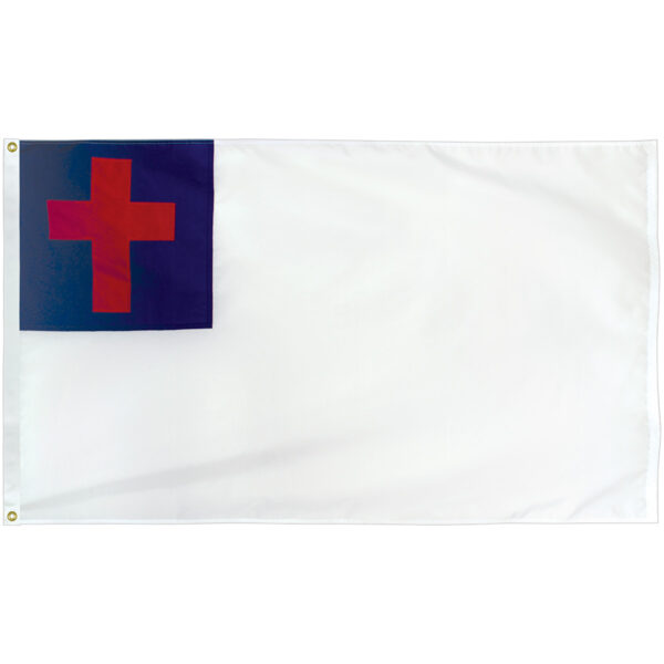 Christian Endura-Poly Outdoor Flag – 12″ X 18″