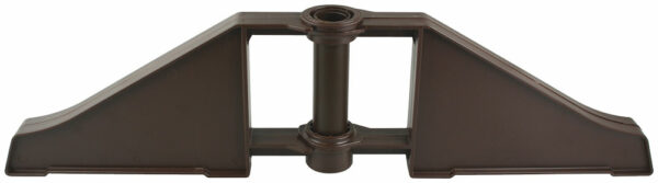 Dark Brown Portable Floor Stand with 1″, 1 1/8″ or 1 1/4″ Pole Diameter